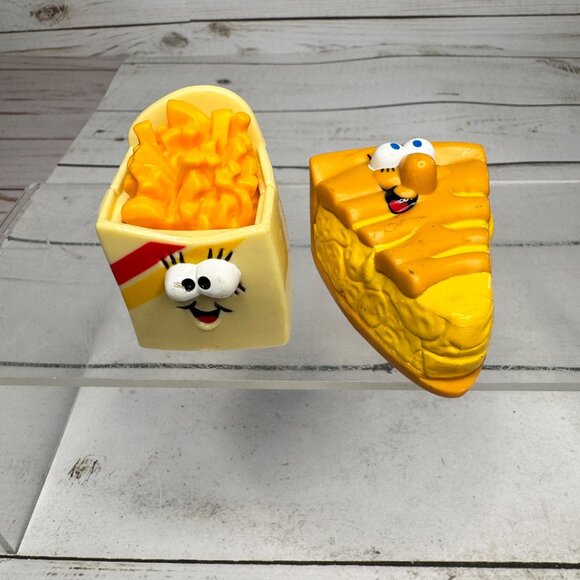 1989 Burger King Lickety-Splits Racers Lot 3 Pie Fries Soda Hallmark Rolling Toy - Picture 5 of 9